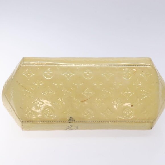 LOUIS VUITTON Vernis Sherwood PM Hand Bag Broncorail M91491 LV Auth 134504 - Picture 6 of 16